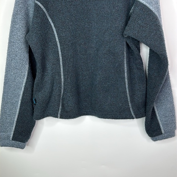 Kuhl Alfpaca Fleece Blue Polyester Full Zip Sweatshirt XL - Picture 6 of 9